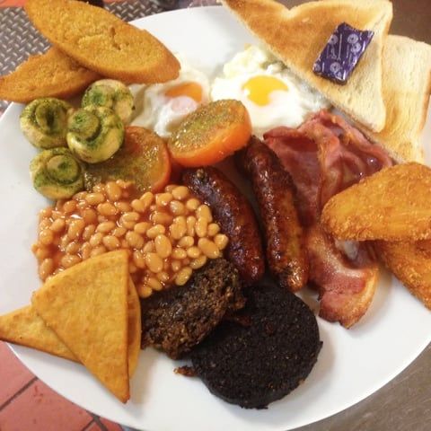 The Antiquary's full Scottish breakfast